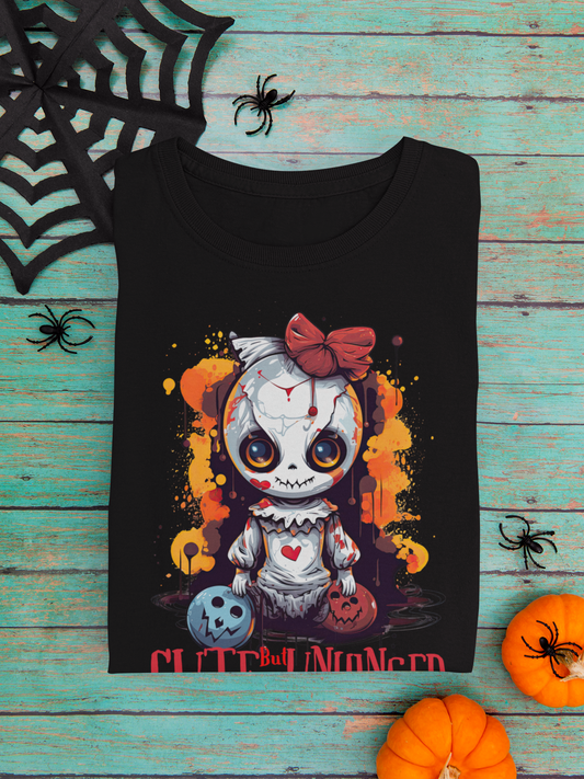 AFOM 's Sanity 86'd Cute But Unhinged Crew Neck Custom Graphic T shirt