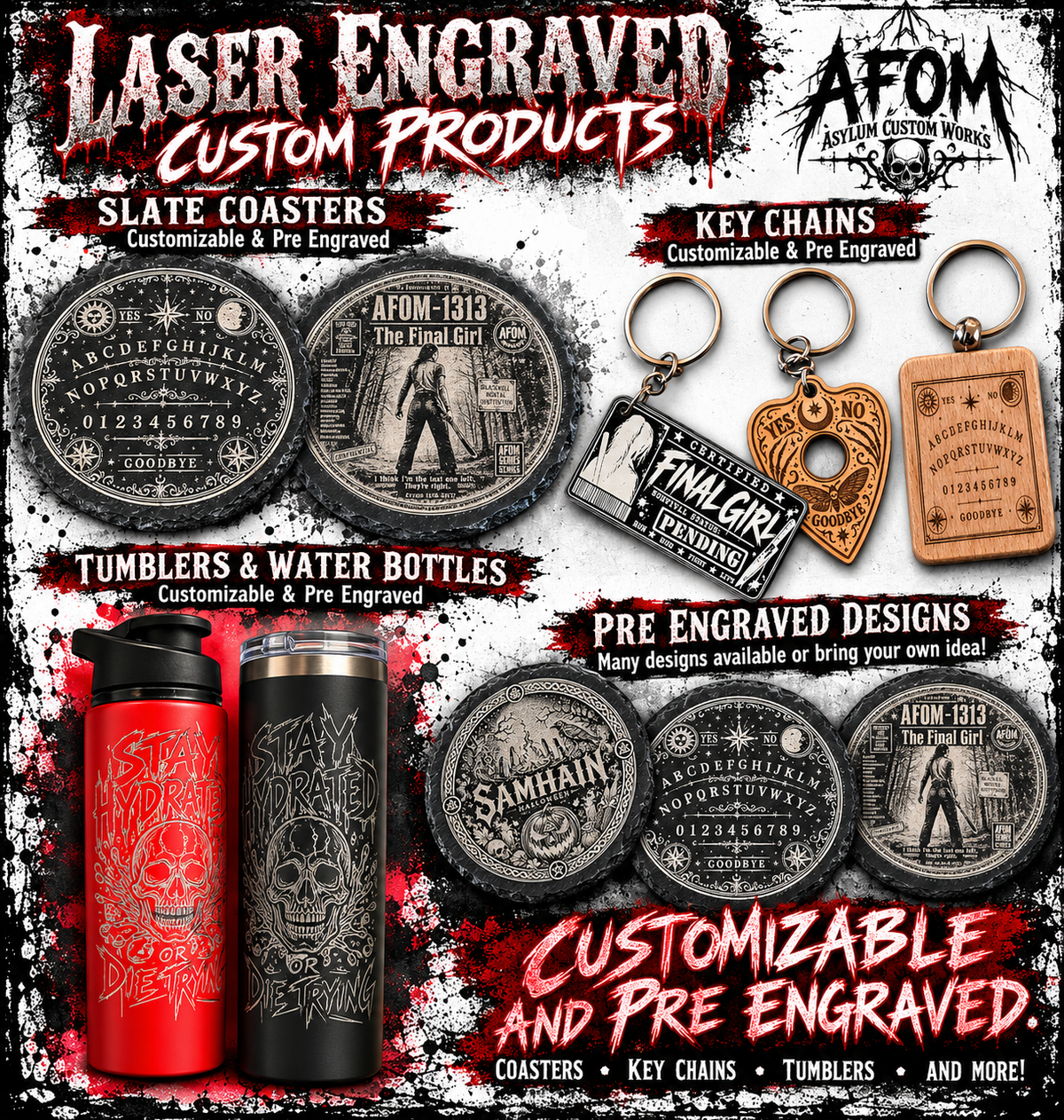 Laser Engraved Goods