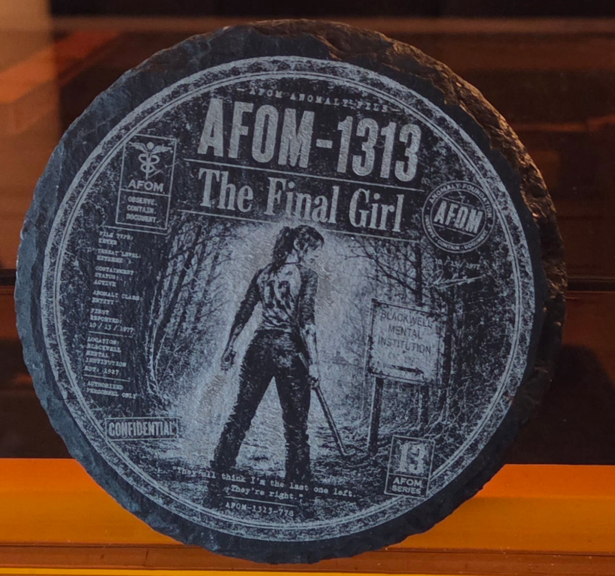 Personalized Slate Coasters