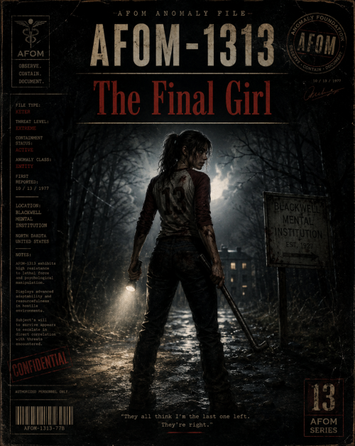 AFOM1313 Final Girl T Shirt
