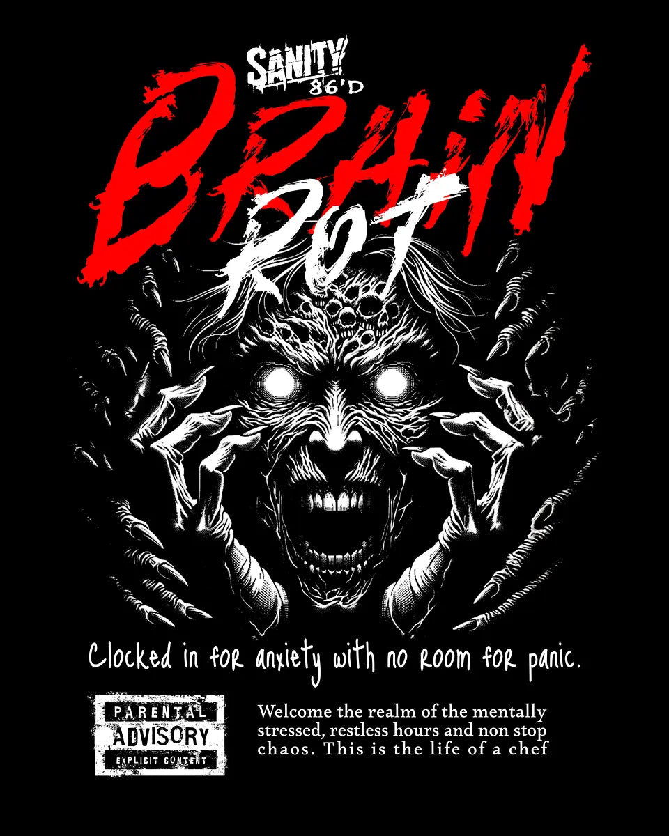 Brain Rot T Shirt & Hoodie Graphic Streetwear - AFOM Asylum