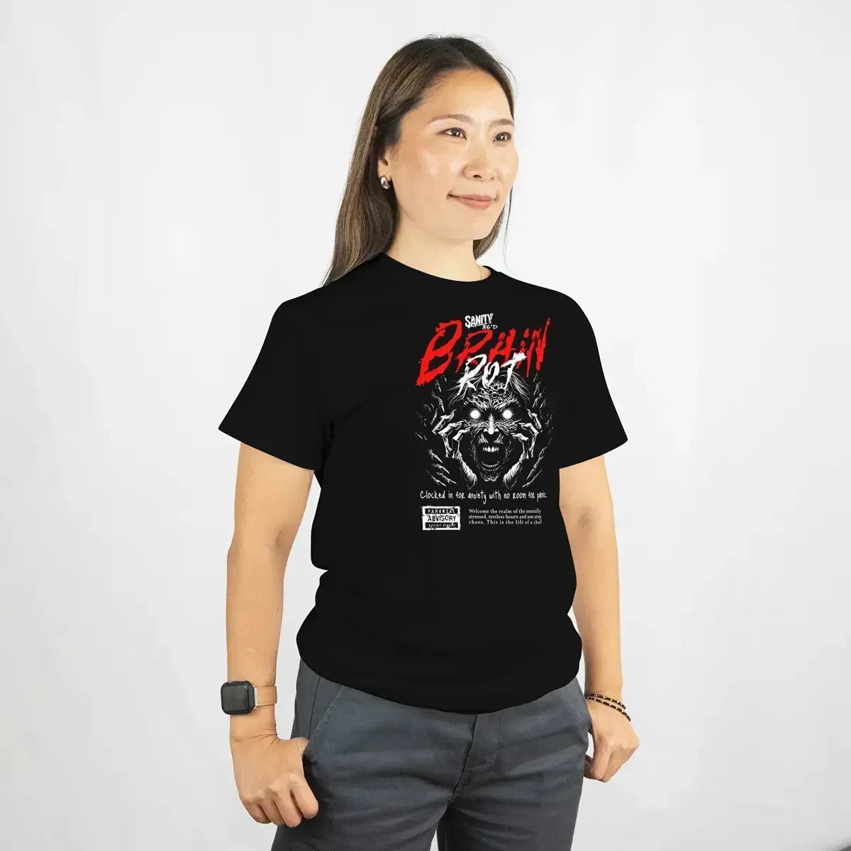 Brain Rot T Shirt & Hoodie Graphic Streetwear - AFOM Asylum