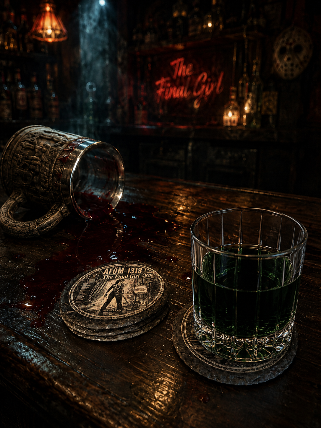 The Final Girl Coaster