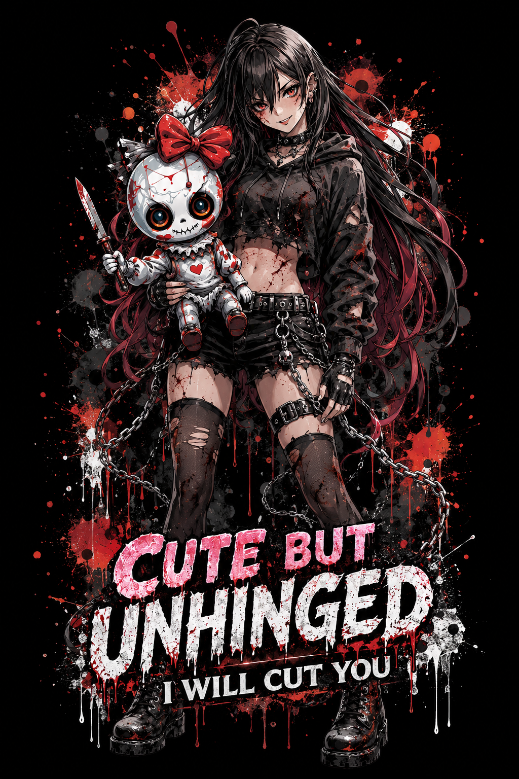 Cute But Unhinged X Anime