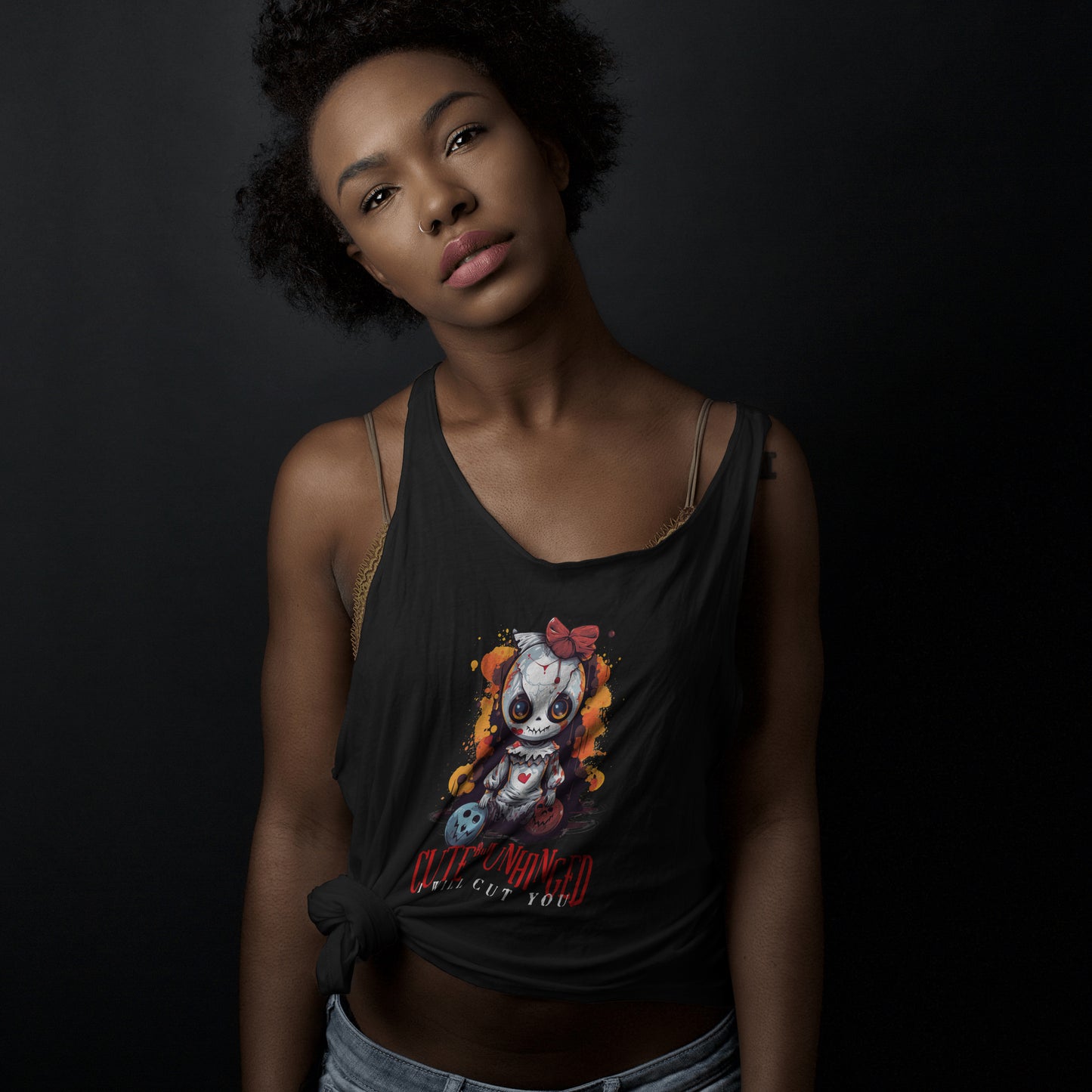 AFOM's Cute but Unhinged Racerback Tank