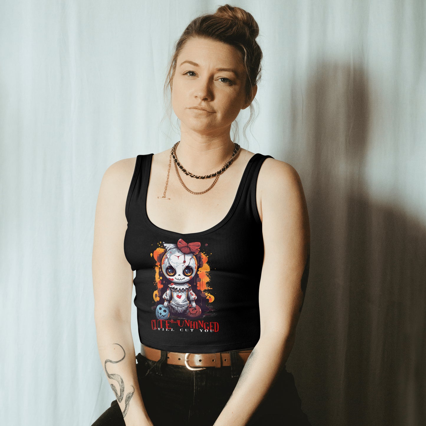 AFOM's Cute but Unhinged Racerback Tank
