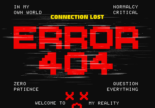 error 404 shirt, glitch streetwear, cyberpunk apparel, tech burnout clothing, dark humor shirt, graphic hoodie, trucker hat black mesh, dystopian streetwear, made to order apparel, alternative clothing