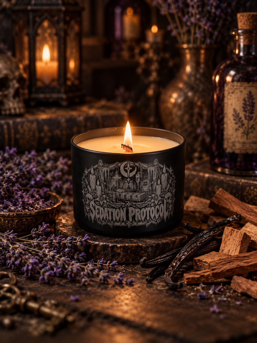 Sedation Protocol Sweet Lavender Candle
