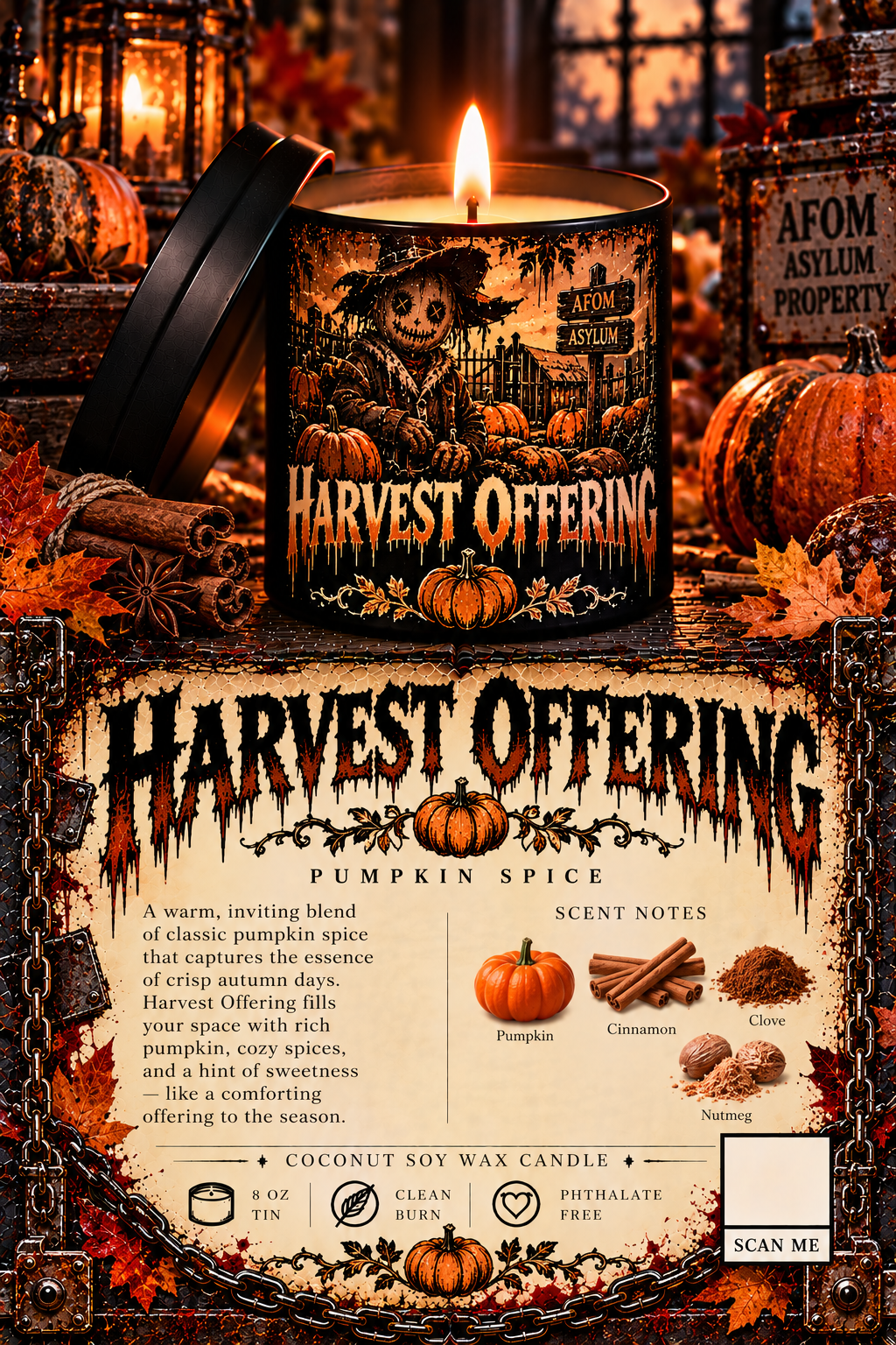 Harvest Offering Pumpkin Spice Candle