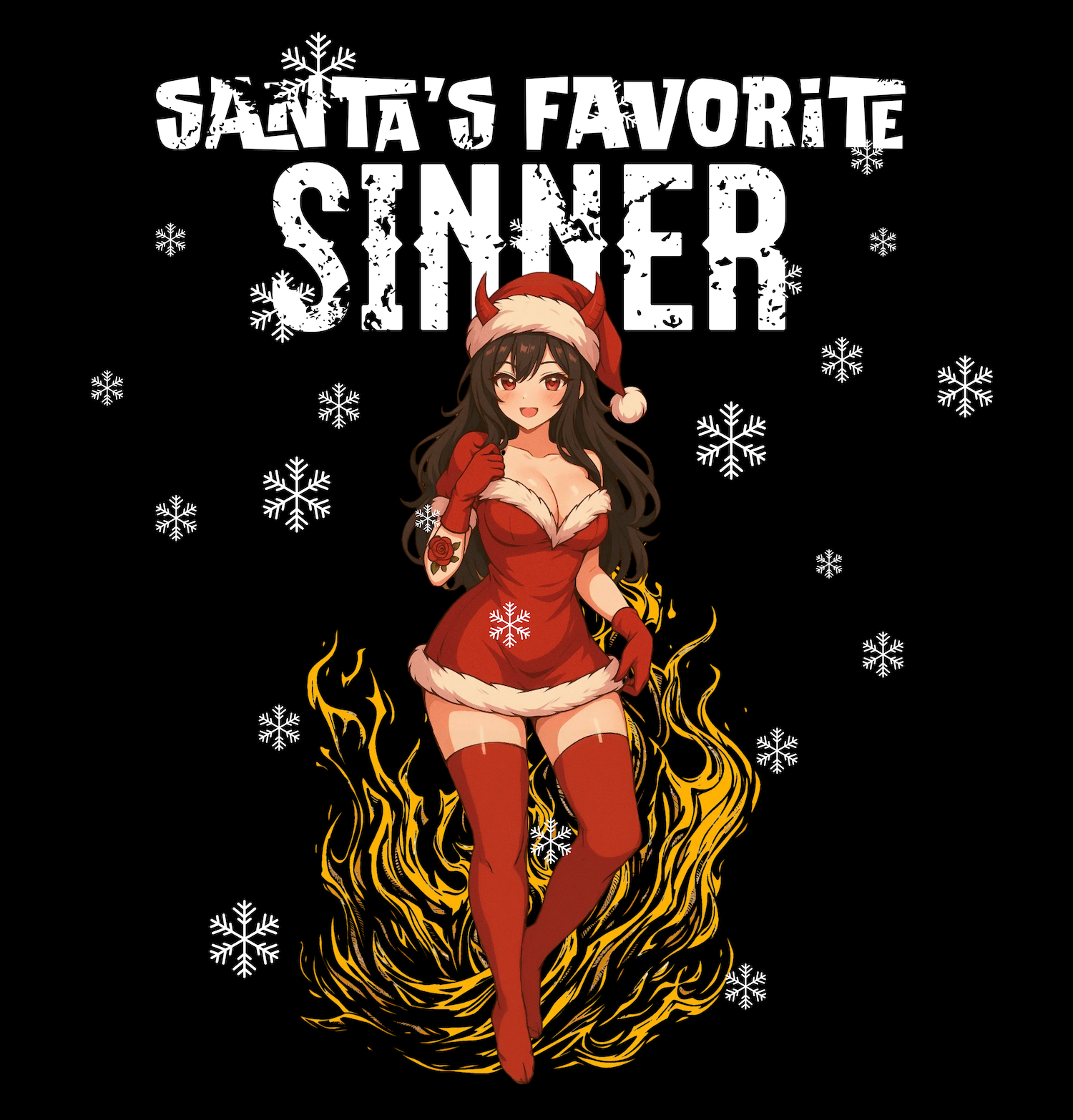Christmas Graphic Mrs. Santa t shirt