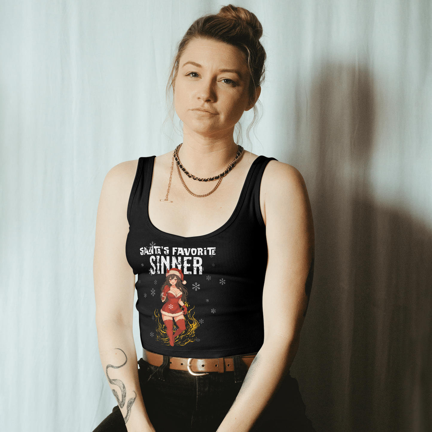 Santa's Favorite Sinner Streetwear