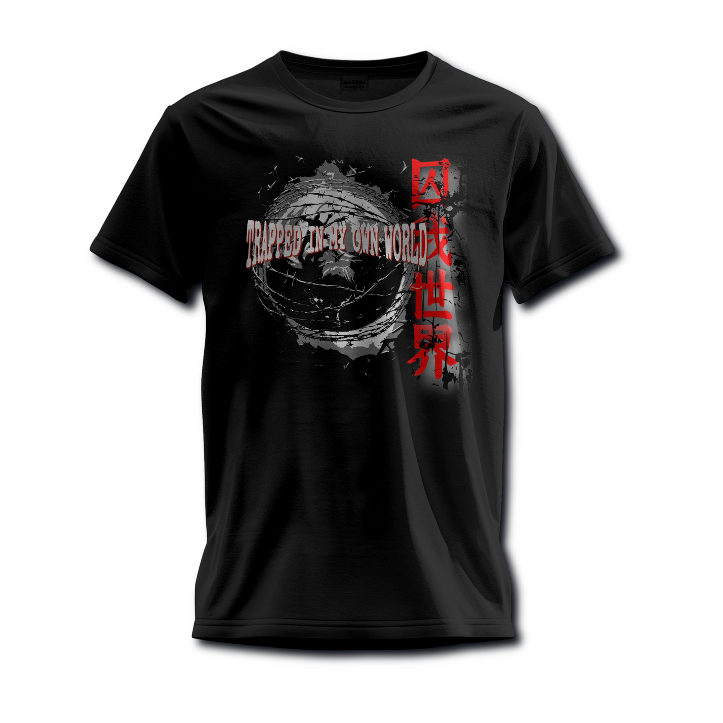 Trapped In My Own World Autism Awareness T Shirt
