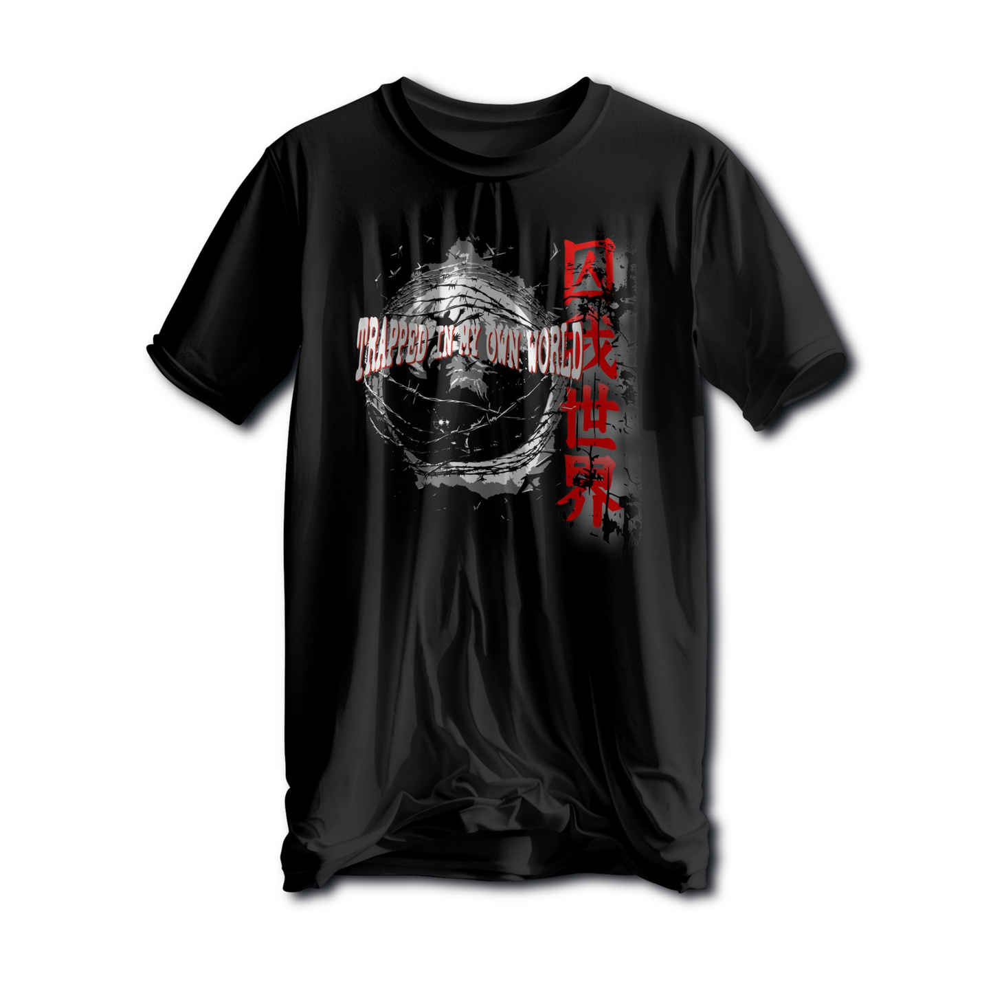 Trapped In My Own World Autism Awareness T Shirt