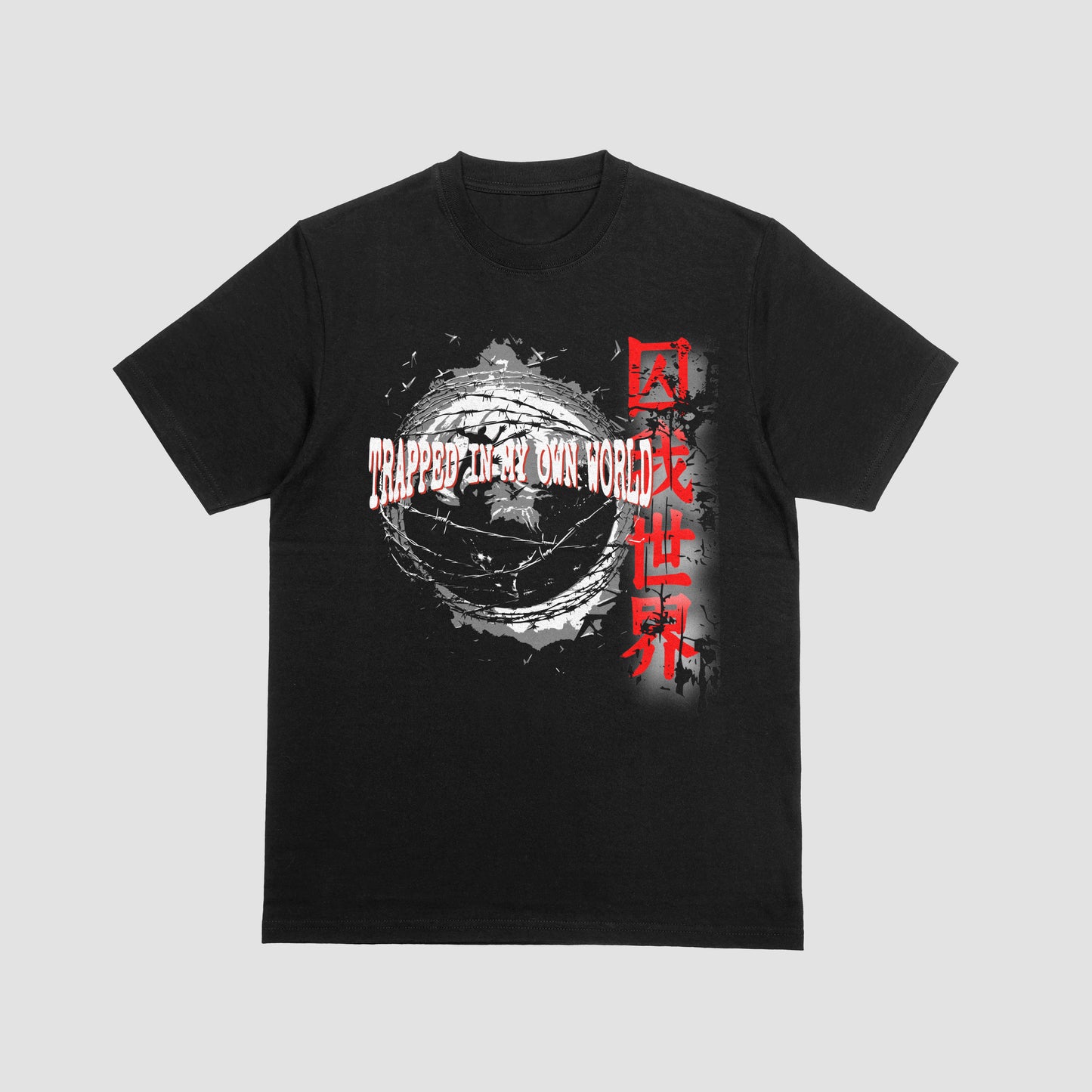 Trapped In My Own World Autism Awareness T Shirt