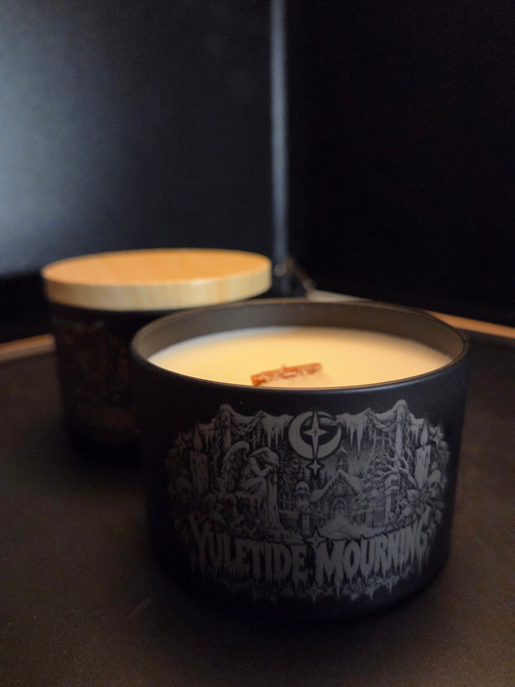 Yuletide Mourning Christmas Tree Scent Candle